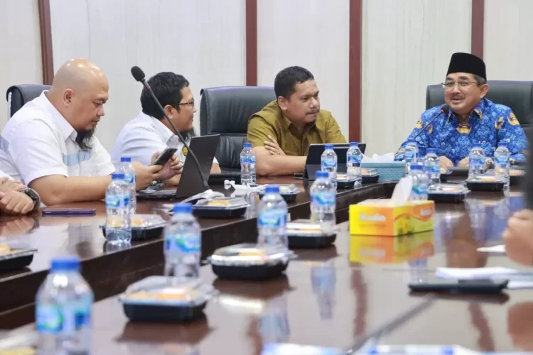 Bupati Anwar Sadat Pimpin Rakor Pembangunan Jargas Rumah Tangga di Tanjab Barat