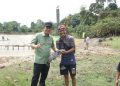 Bupati Muaro Jambi BBS Buka Kegiatan Tradisi Bekarang di Danau Gatal Lubuk Larangan