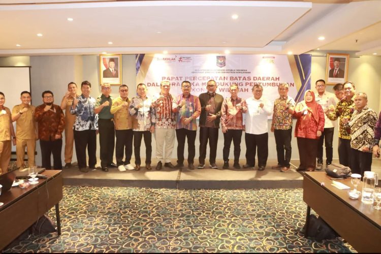 Dipimpin Wabup Katamso, Tanjab Barat Dorong Kepastian Batas Wilayah ke TPBD Pusat