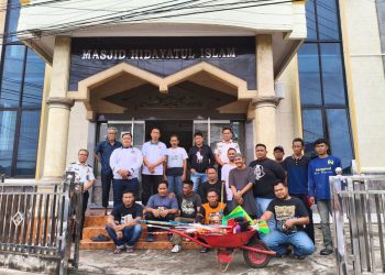 Lapas IIA Jambi Kerja Bakti Bersihkan Masjid Sambut Ramadhan 1447 H