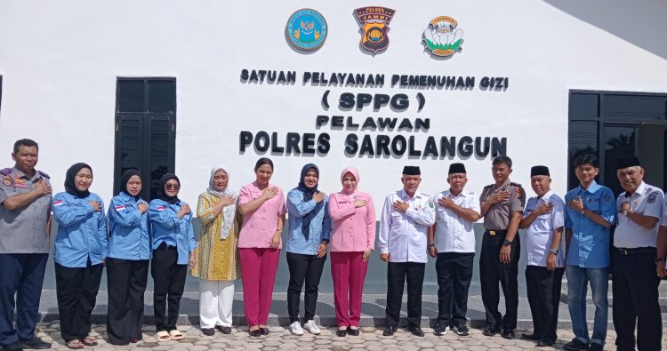 ‎Satgas Pangan dan Gizi Sarolangun Apresiasi Standar Keamanan Pangan SPPG Polres Sarolangun, Makanan Diuji Setara Hidangan VIP