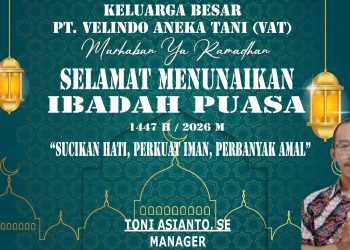 PT. Velindo Aneka Tani (VAT) Mengucapkan Marhaban Ya Ramadhan