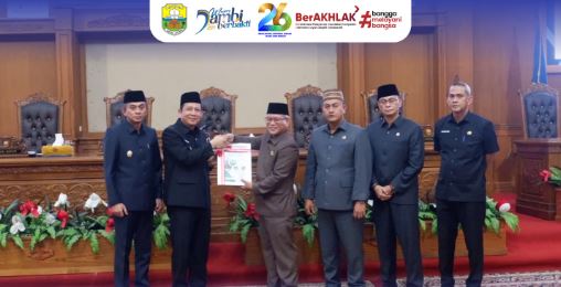 Bupati Muaro Jambi Sampaikan LKPJ 2025 Pada Paripurna DPRD, Paparkan Capaian Pembangunan dan Kinerja Keuangan Daerah