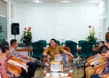 Bupati Fadhil Arief Terima Kepala BNNP Jambi, Perkuat Sinergi P4GN di Batang Hari