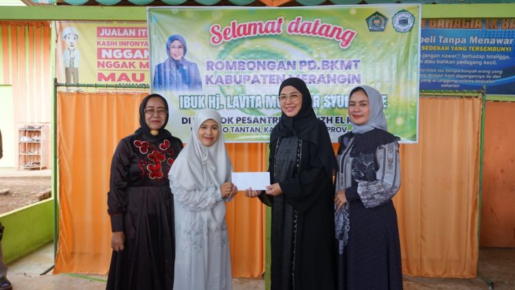 Gandeng 4 Organisasi, Lavita Syukur Salurkan Santunan dan Takjil ke Ponpes dan Panti Asuhan