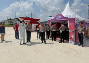 Jelang Mudik Lebaran 2026, Jasa Raharja dan Ditlantas Polda Jambi Cek Kesiapan Tol Tempino–Simpang Ness
