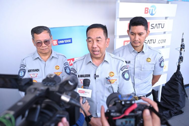 Jasa Raharja Hadiri Pelepasan Tim Liputan Mudik B-Universe 2026