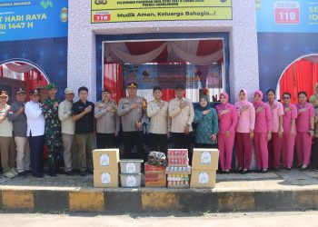 ‎Mudik Sarolangun Aman! Bupati dan Kapolres Cek Pos Pelayanan, Pastikan Arus Lalu Lintas Lancar