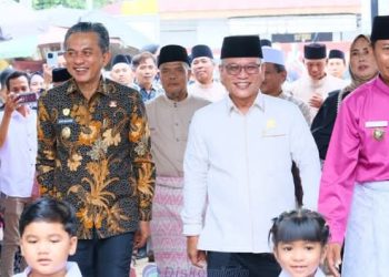 Ketua DPRD Aidi Hatta Hadiri Pesta Rayakan HUT ke-70 Desa, Tangkit Perkuat Sinergi Bangun Daerah
