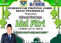 Kabid SMK Disdik Provinsi Jambi: Selamat Hari Raya Idul Fitri 1447 H, Mohon Maaf Lahir dan Batin