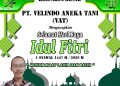 PT. Velindo Aneka Tani (VAT) Mengucapkan Selamat Hari Raya Idul Fitri 1447 H: Mohon Maaf Lahir dan Bathin