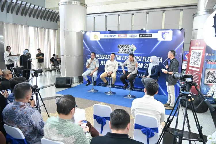 Jasa Raharja Hadir dalam Pelepasan Ekspedisi Elshinta Mudik Lebaran 2026, Perkuat Kolaborasi Keselamatan Transportasi Nasional