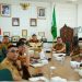 Bupati Fadhil Zoom Meeting Dalam Proyeksi Kemampuan Keuangan Daerah