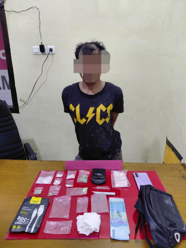 ‎Polres Sarolangun Ringkus Pengedar Sabu dan Ekstasi, Barang Bukti Puluhan Gram Diamankan