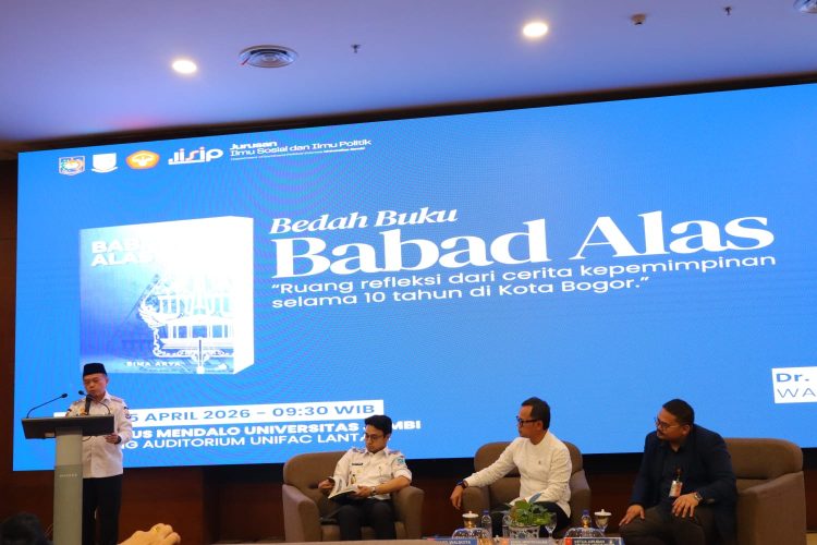 Gubernur Al Haris Hadiri Bedah Buku Babad Alas, karya Autobiografi-Reflektif Wamendagri Bima Arya Sugiarto