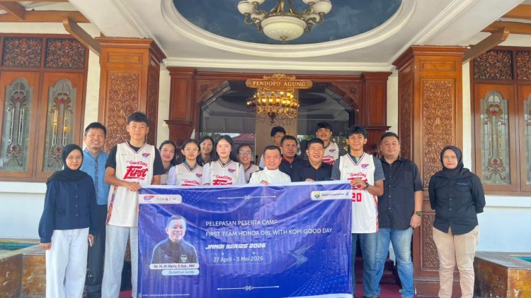 Gubernur Al Haris Lepas Tim DBL Jambi, Siap Harumkan Nama Daerah di Ajang Nasional