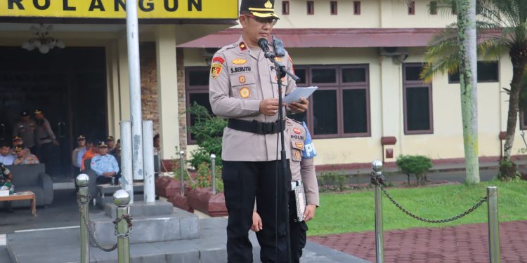 ‎Waka Polres Sarolangun Pimpin Langsung Apel Siaga Karhutla 2026 Siap Perkuat Sinergi Lintas Instansi  ‎