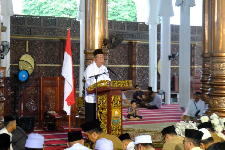Wagub Sani Ajak Perkuat Ukhuwah dan Sinergi Umat dalam Tabligh Akbar Pemprov bersama BKMT Provinsi Jambi