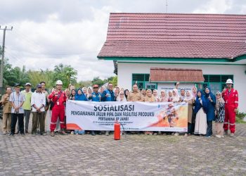 Tingkatkan Kewaspadaan, PEP Jambi Bersama Damkar Kabupaten Batang Hari Bekali Warga Hadapi Risiko Kebakaran