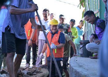 Maulana -Diza Pimpin Langsung Pelaksanaan Program Kampung Bahagia Tahap I Tahun 2026