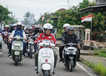 Semarak Sunmori Merdeka, Gubernur Al Haris Riding Bersama Forkopimda Jambi