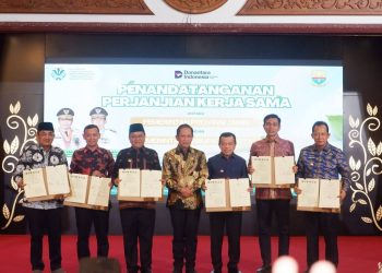 Bupati Anwar Sadat Hadiri Penandatanganan PSEL, Dorong Sampah Jadi Energi Listrik di Jambi Raya