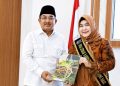 Bupati dan Bunda Literasi Tanjab Barat Luncurkan Buku Kuliner Khas Daerah pada Pengukuhan Bunda Literasi 2026