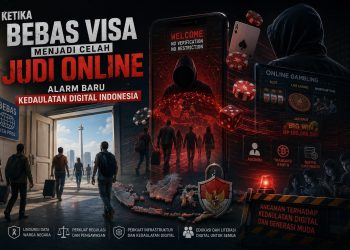 Ketika Bebas Visa Menjadi Celah Judi Online: Alarm Baru Kedaulatan Digital Indonesia