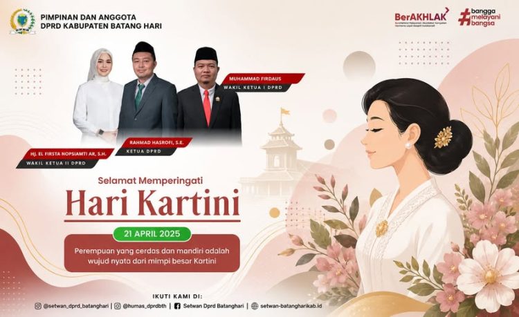 DPRD Kabupaten Batanghari Mengucapkan Selamat Hari Kartini