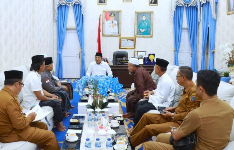 Bupati Tanjab Barat Sambut Silaturahmi Pengurus JATMAN NU Provinsi Jambi