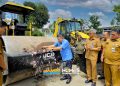 Percepat Perbaikan Jalan, PUTR Jambi Resmikan Pengadaan Alat Berat 2026