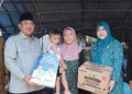 Bupati Anwar Sadat Serahkan Bantuan Korban Kebakaran Teluk Nilau, Pastikan Penanganan Tepat Sasaran