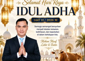Kepala Lapas Kelas IIA Jambi Mengucapkan Selamat Hari Raya Idul Adha 1447 H / 2026 M