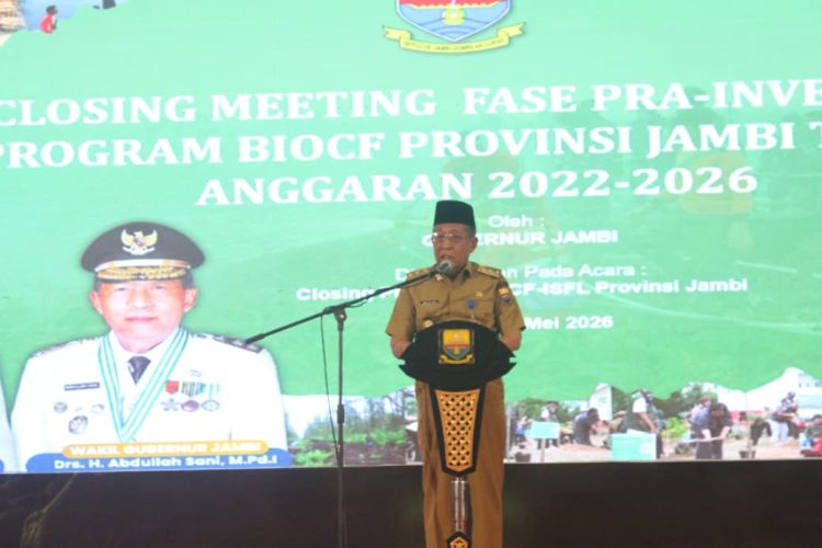 Jambi Bidik Peran Global Lewat Program BioCF-ISFL, Potensi Pendapatan Karbon Capai USD 70 Juta