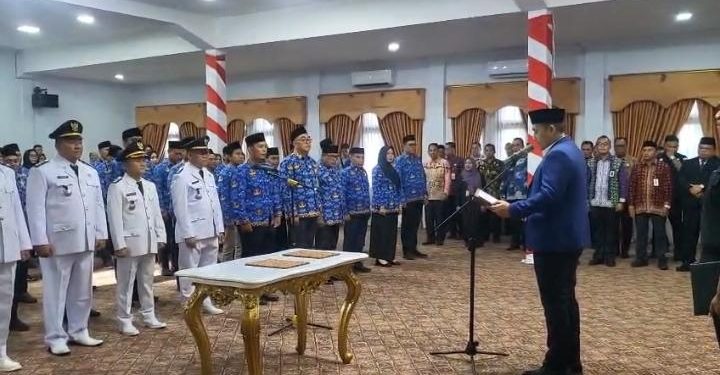 Bupati Merangin M. Syukur Lantik 80 Pejabat Eselon III dan IV, Ini Daftar Nama-Namanya