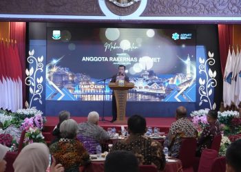 Jamuan Rakernas ADPMET, Gubernur Al Haris Tegaskan Perjuangan Hak PI Daerah Penghasil Migas