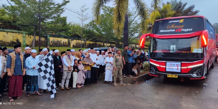 Calon Jamaah Haji Merangin 2026 Kloter 23 dilepas Bupati H M Syukur 