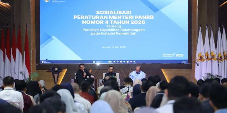 Perkuat Penilaian Kapabilitas Kelembagaan Instansi Pemerintah, Kementerian PANRB Gelar Diseminasi PermenPANRB Nomor 4 Tahun 2026