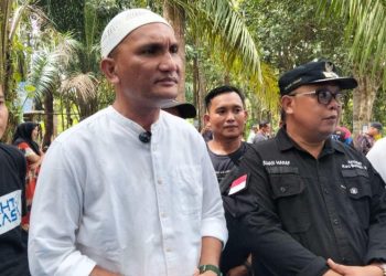 ‎Bupati Sarolangun Hadiri Penyembelihan 46 Hewan Kurban di Desa Rantau Gedang