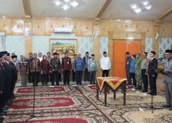 Bupati Sarolangun H.Hurmin SELakukan Resaffle Pejabat Tinggii Pratama Eselon II Kabupaten Sarolangun