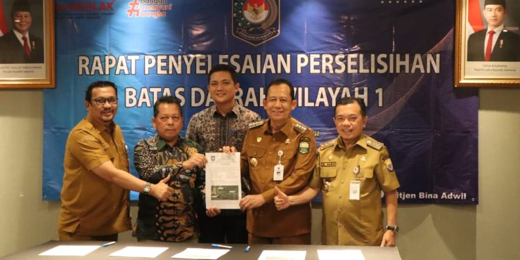 Gubernur Al Haris: Batang Hari dan Muaro Jambi Sepakat Serahkan Keputusan Tapal Batas ke Kemendagri