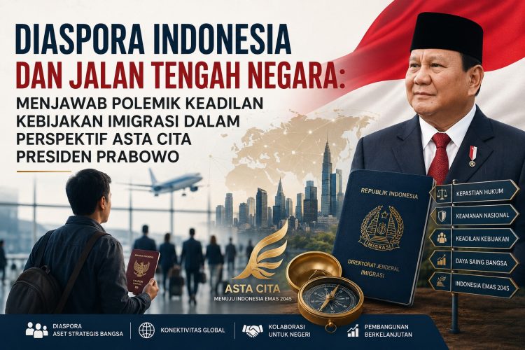 Diaspora Indonesia dan Jalan Tengah Negara: Menjawab Polemik Keadilan Kebijakan Imigrasi dalam Perspektif Asta Cita Presiden Prabowo