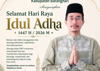Dinas Perkim Kabupaten Batanghari Mengucapkan Selamat Hari Raya Idul Adha 1447 H / 2026 M