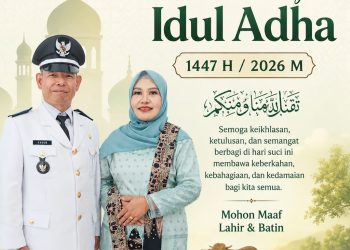 Pemerintah Desa Tenam Mengucapkan Selamat Hari Raya Idul Adha 1447 H / 2026 M