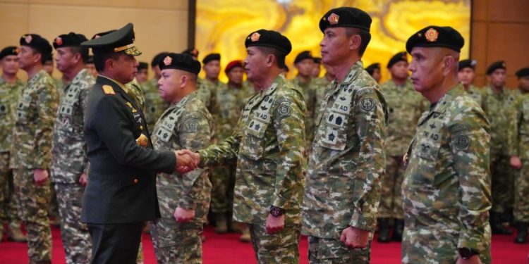 Panglima TNI Pimpin Serah Terima Jabatan Strategis TNI, Salahsatunya Kapuspen TNI