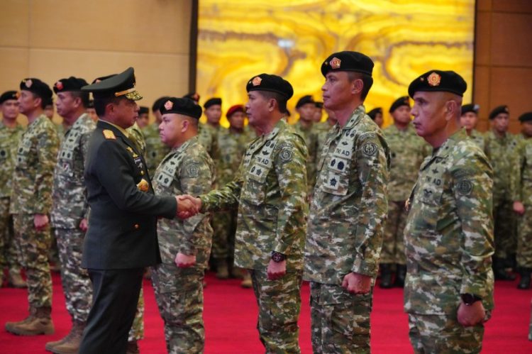 Panglima TNI Pimpin Serah Terima Jabatan Strategis TNI, Salahsatunya Kapuspen TNI