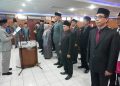 Bupati Anwar Sadat Lantik 30 Pejabat di Lingkungan Pemkab Tanjab Barat