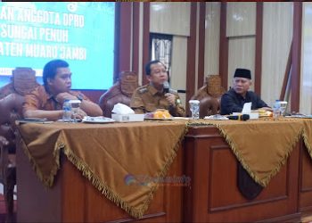 Ketua DPRD Muaro Jambi Aidi Hatta Terima Kunjungan DPRD Sungai Penuh, Tekankan Sinergi Eksekutif-Legislatif untuk Pembangunan