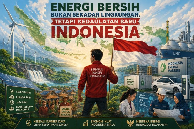 Energi Bersih Bukan Sekadar Lingkungan, Tetapi Kedaulatan Baru Indonesia