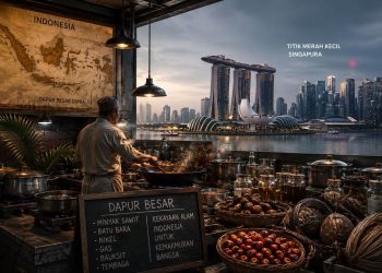 Dapur Besar dan Titik Merah Kecil